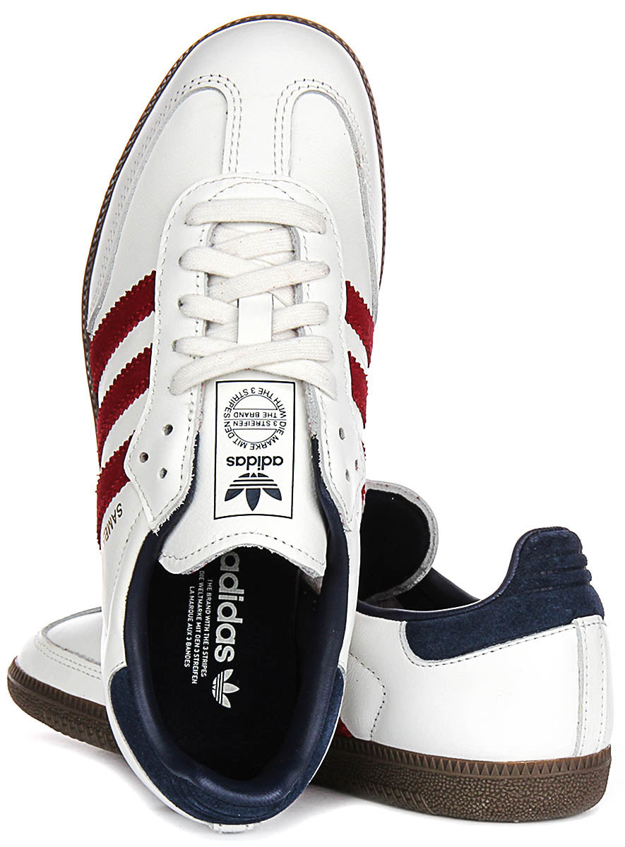 Adidas Samba OG In Red White