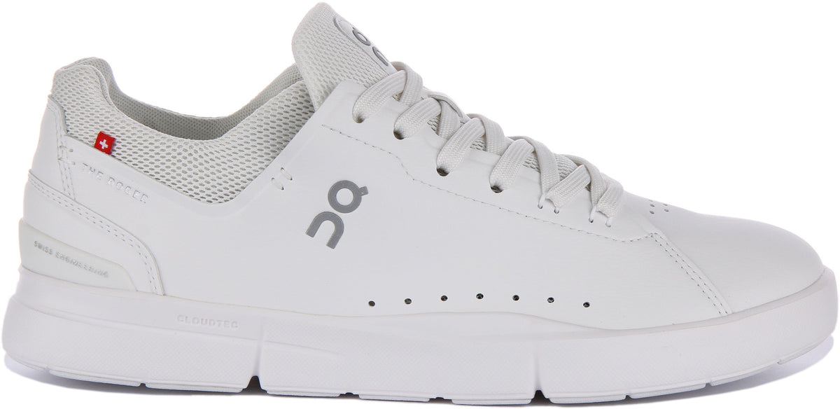 On Running The Roger Advantage In White For Men