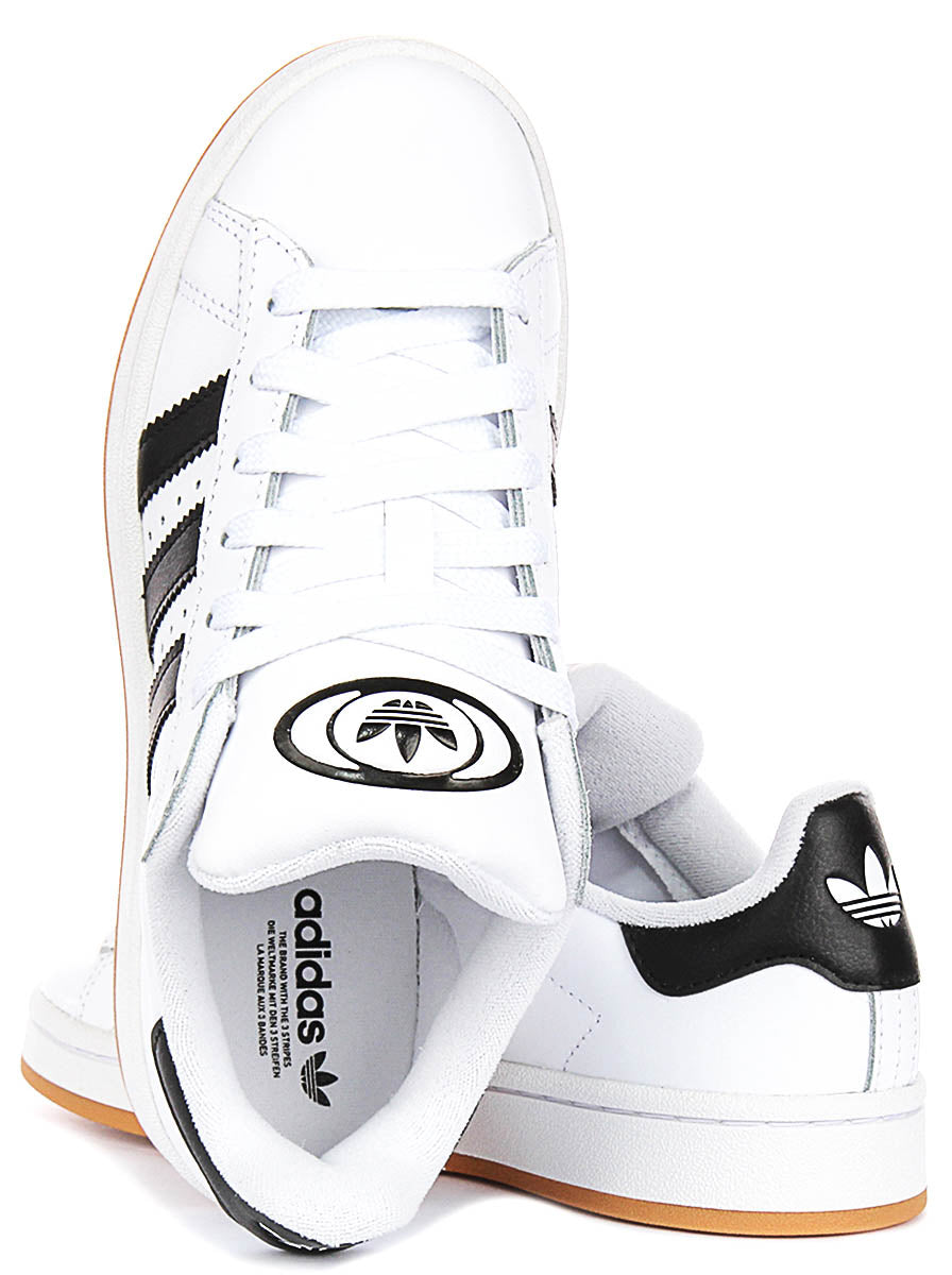 Adidas Campus 00S J In White Black For Youth
