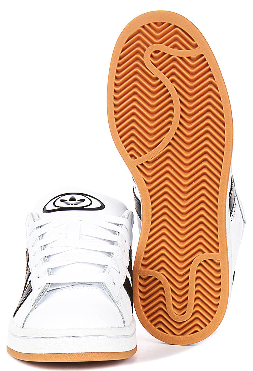 Adidas Campus 00S J In White Black For Youth