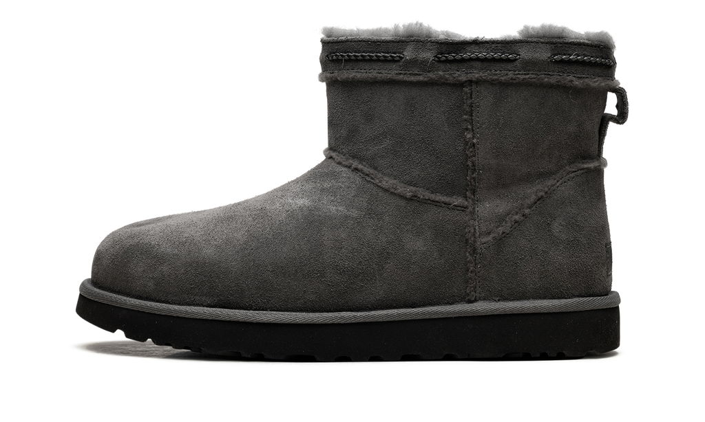Classic Mini Shearling Braid WMNS "Charcoal" 1166751 CHRC