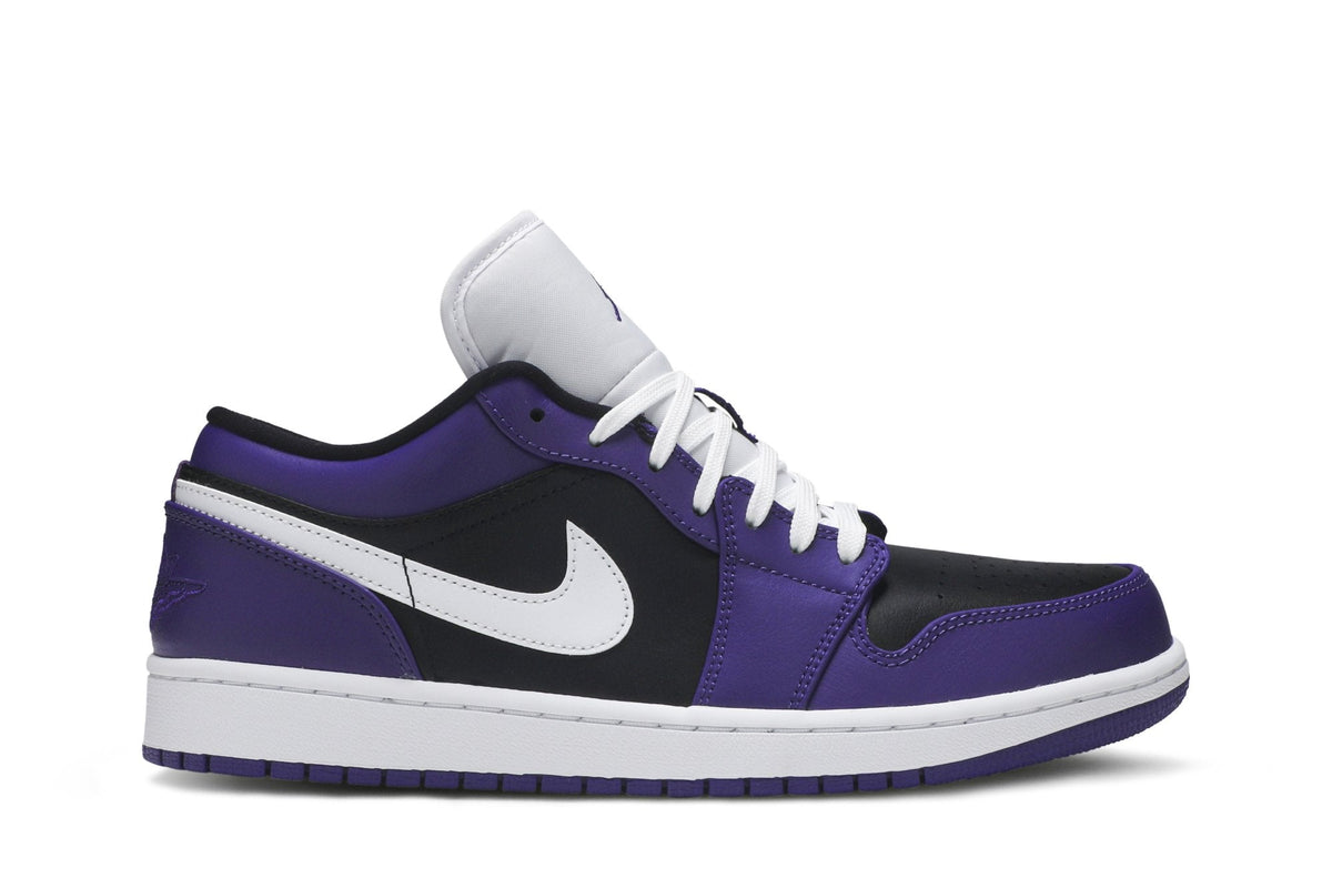 Air Jordan 1 Low Court Purple Sneakers - Modern Classic