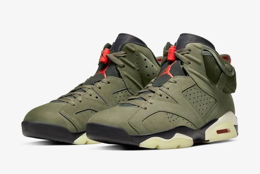 Air Jordan 6 Retro Cactus Jack Sneakers - Archive Edition