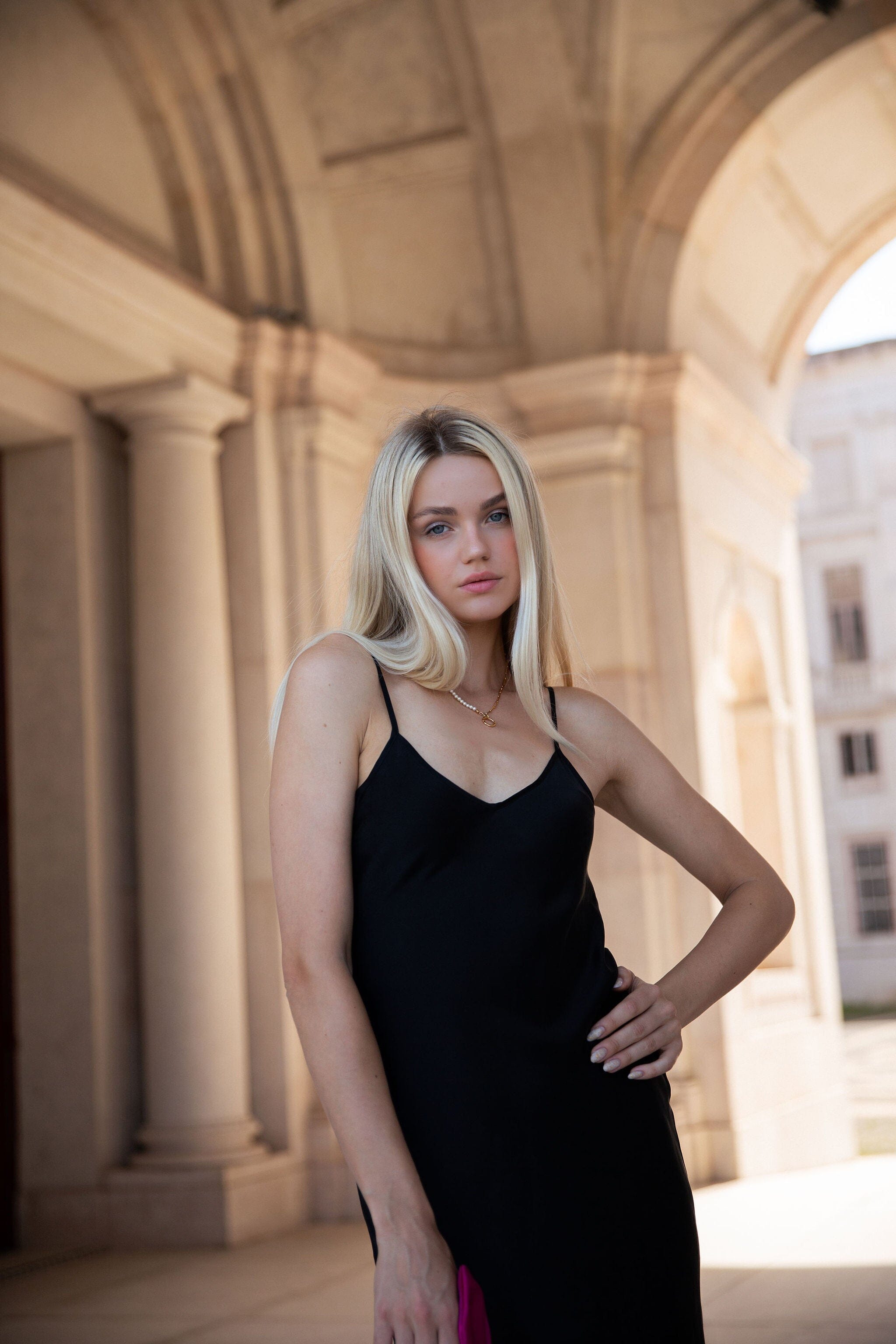 90s Icon V Slip Dress - Core Collection