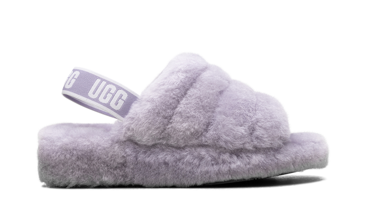 Fluff Yeah Slide WMNS "Grey Purple" 1095119 JGL