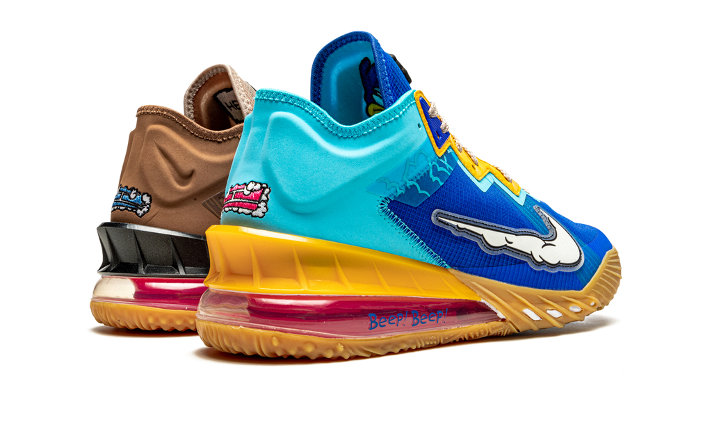 LeBron 18 Low "Wile E. Coyote vs Roadrunner" CV7562 401