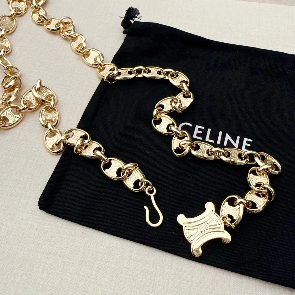 CL 2026 Gold Metallic Belt