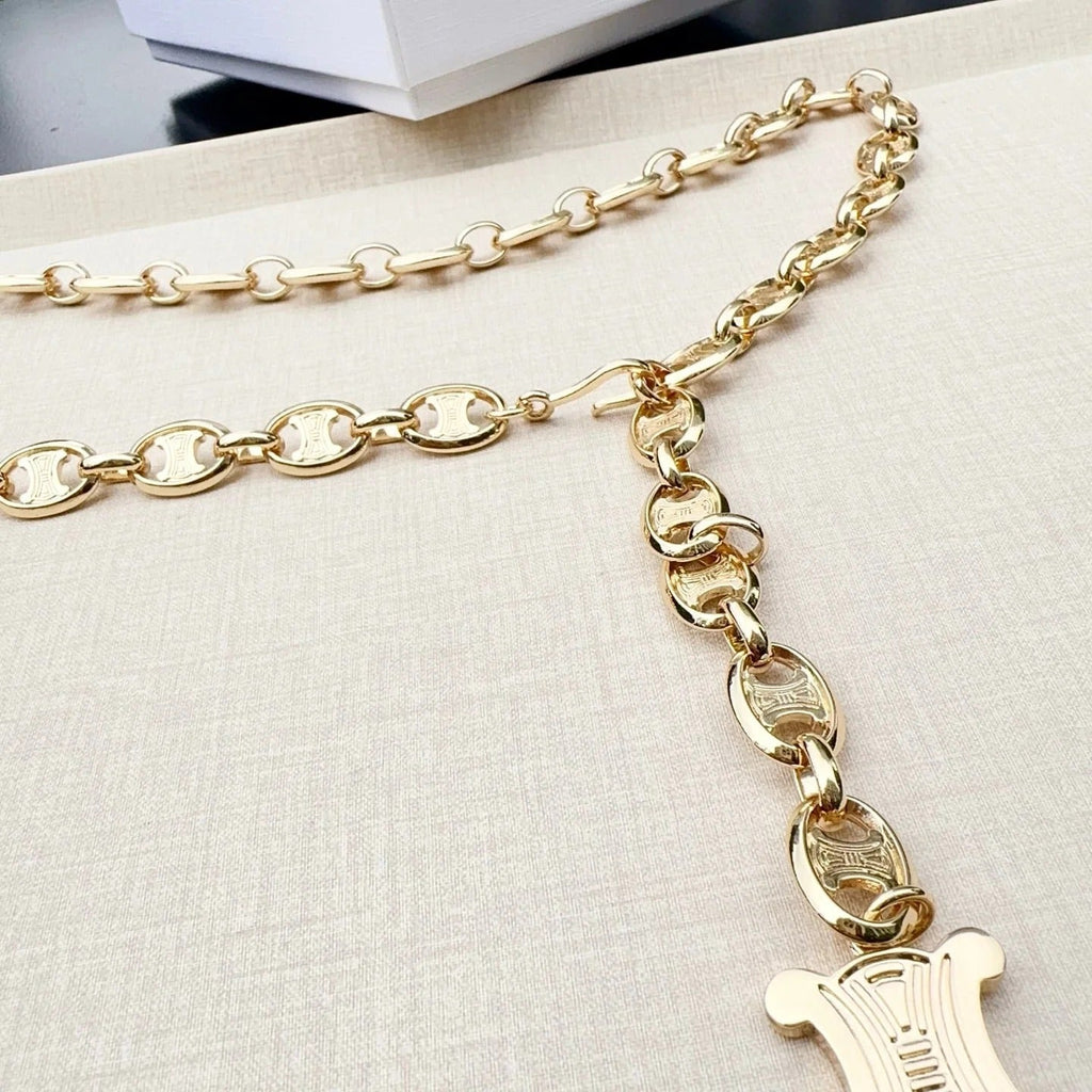 CL 2026 Gold Metallic Belt
