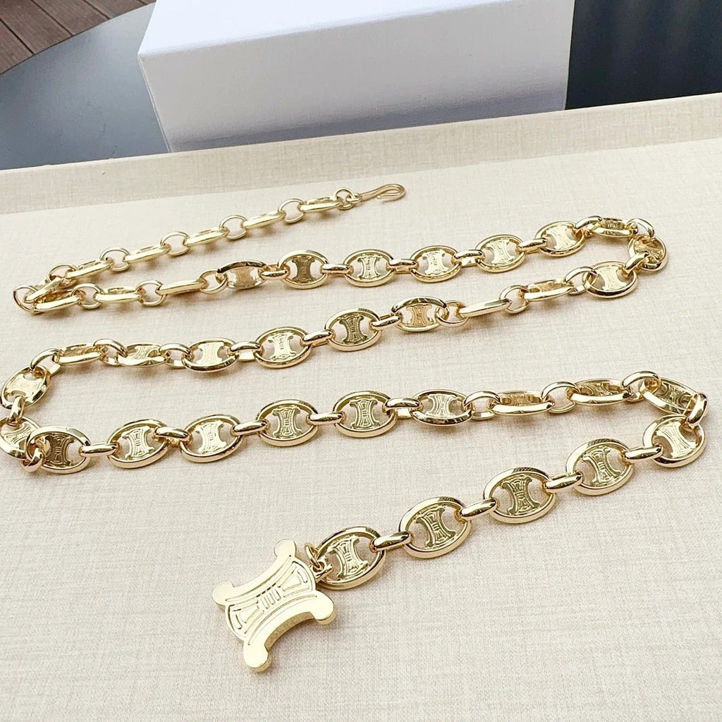 CL 2026 Gold Metallic Belt
