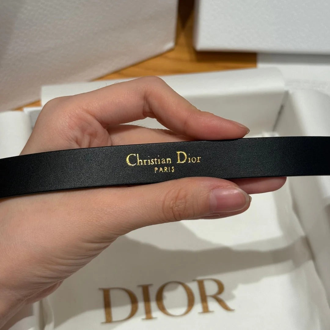 CD 2026 Montaigne Treasure Belt 20mm Smooth Calfskin