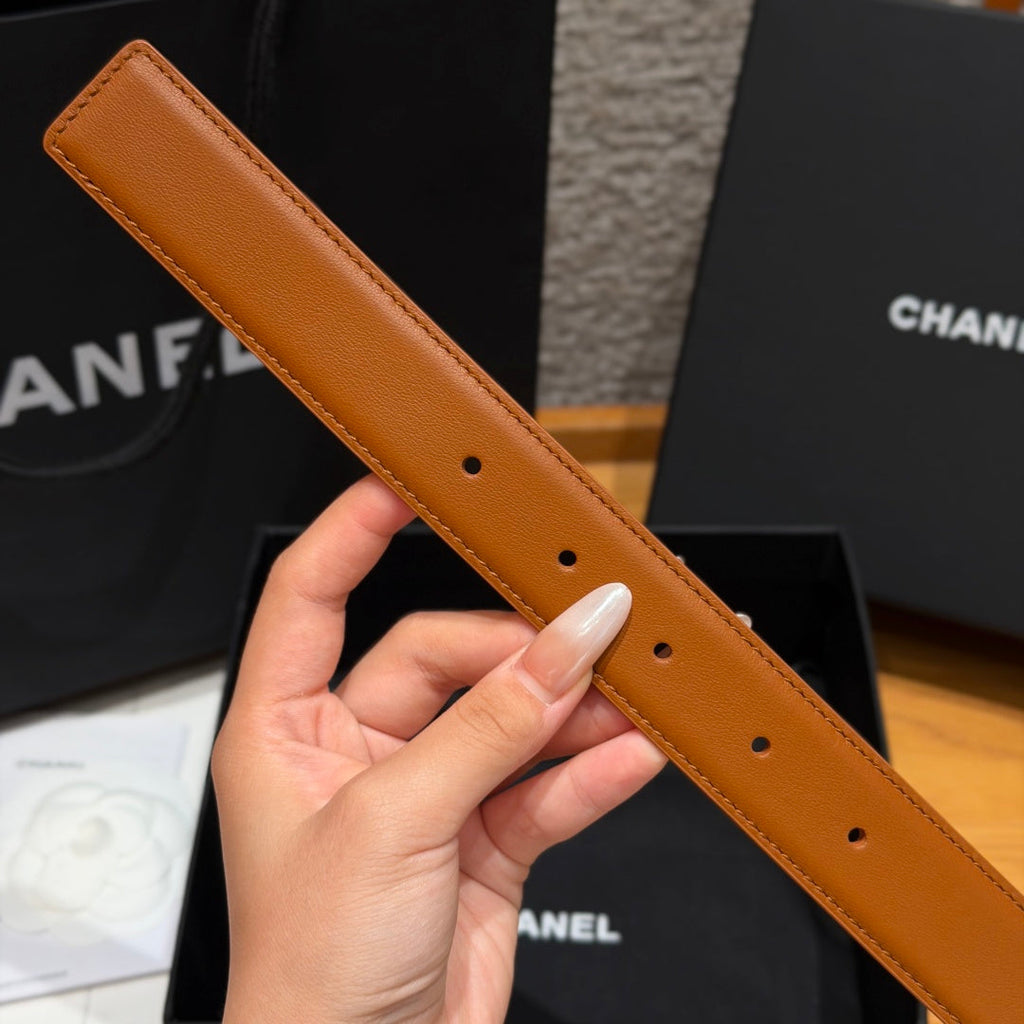 CC 3.0cm 2026 Métiers d'art Tan Calfskin 209284