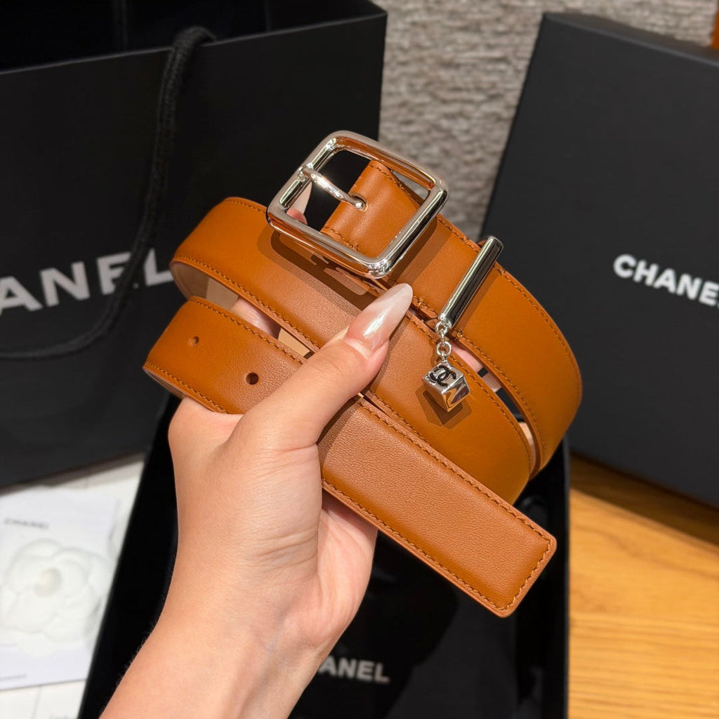 CC 3.0cm 2026 Métiers d'art Tan Calfskin 209284