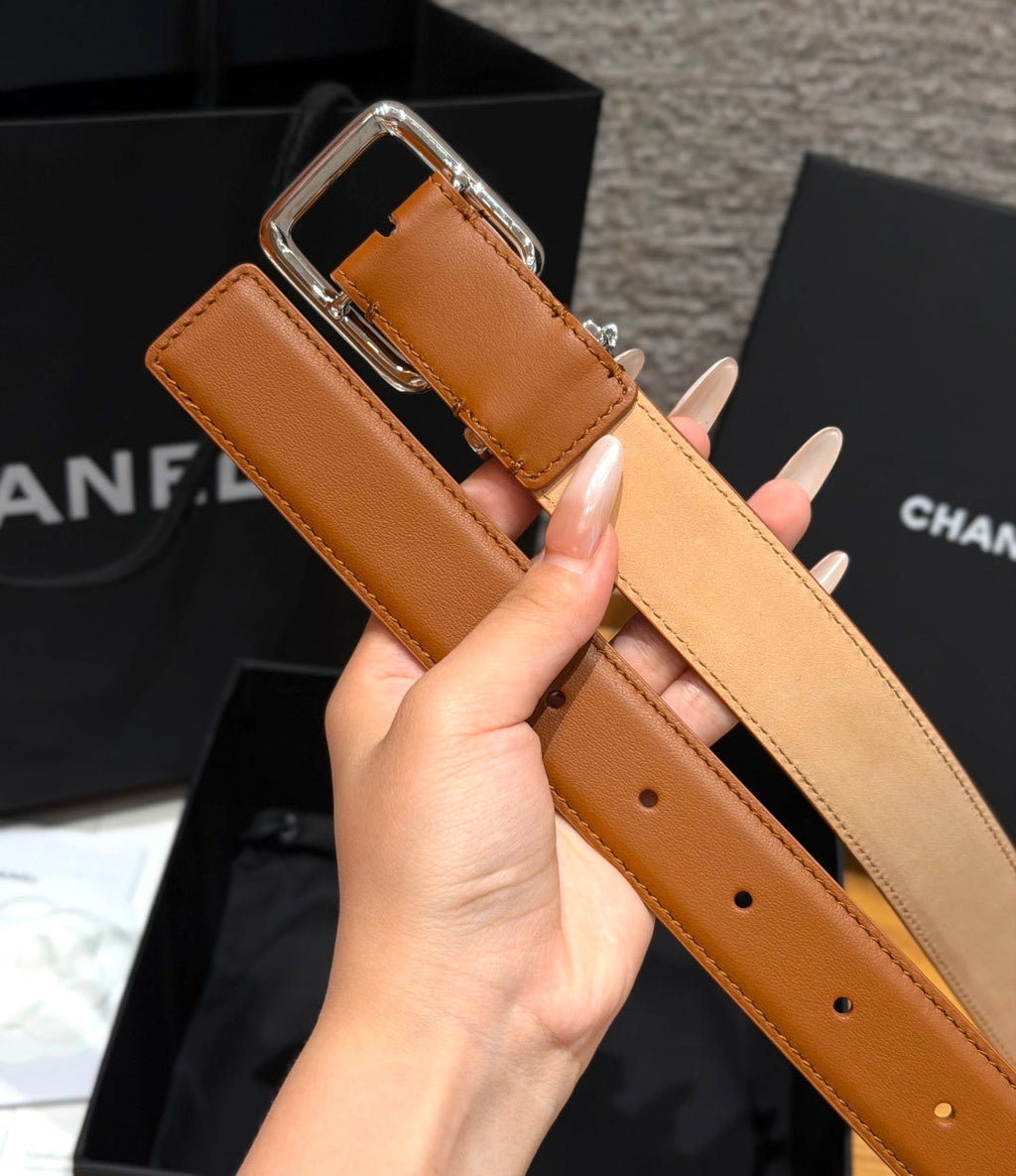 CC 3.0cm 2026 Métiers d'art Tan Calfskin 209284