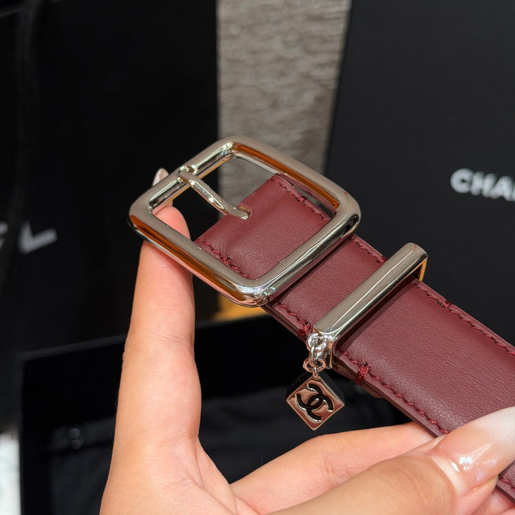 CC 3.0cm 2026 Métiers d'art Burgundy Calfskin 209282