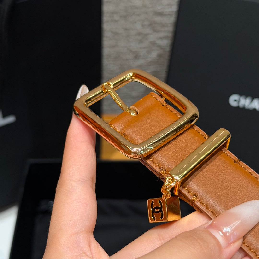 CC 3.0cm 2026 Métiers d'art Tan Gold Calfskin 209279
