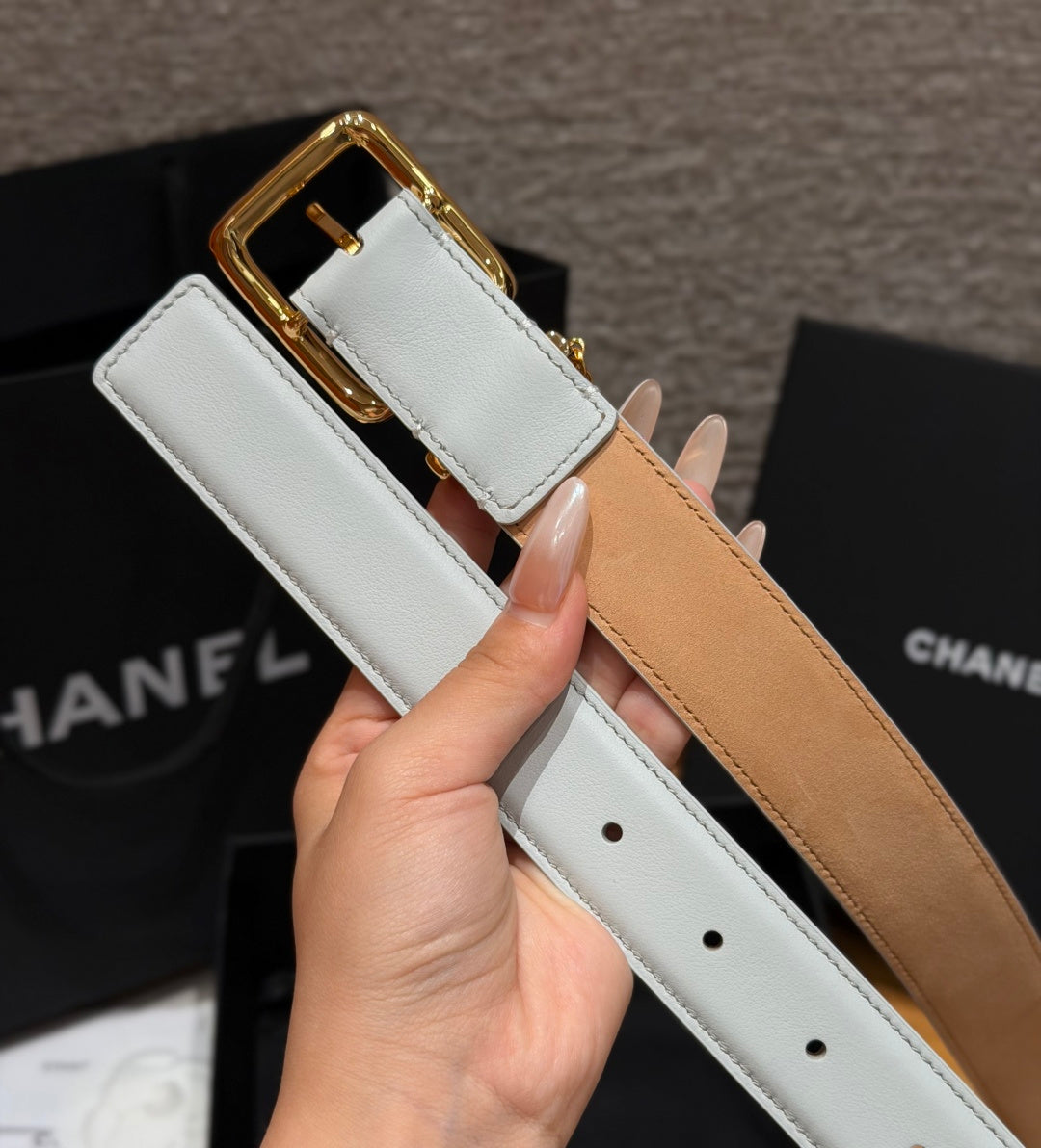 CC 3.0cm 2026 Métiers d'art White Gold Calfskin 209276