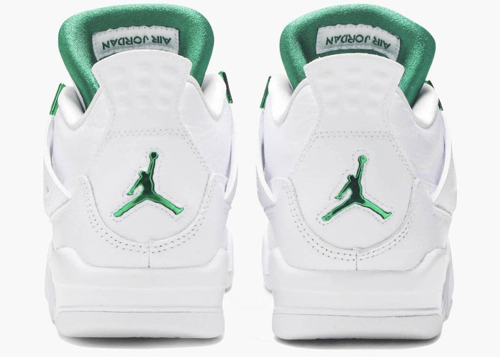 Jordan 4 Retro Golf Metallic Green Sneakers - OG Colorway