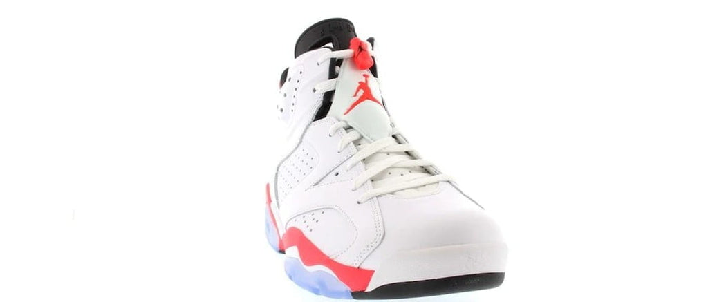 Jordan 6 Retro Infrared White Sneakers - Hall of Fame | Street Style