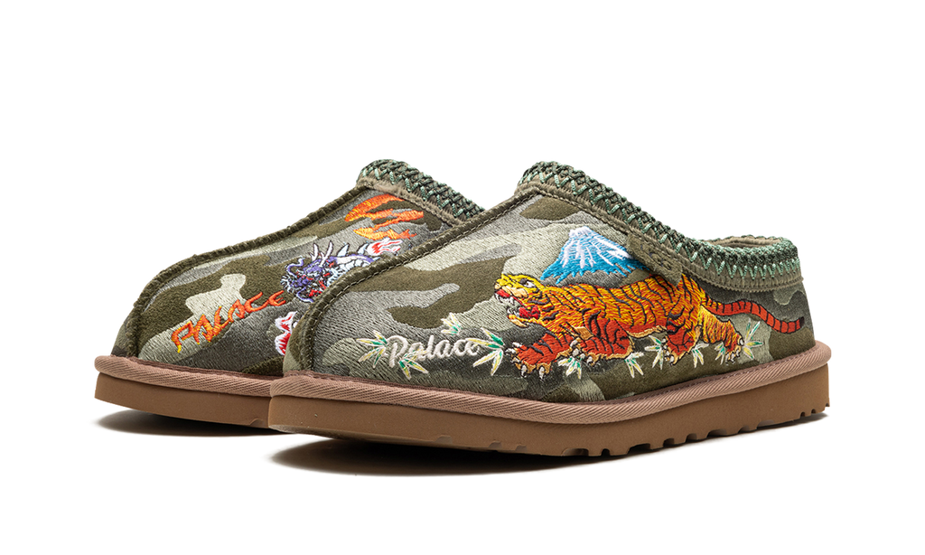 Tasman Slipper "Palace - Burnt Olive Camo" 1172070 GRNC