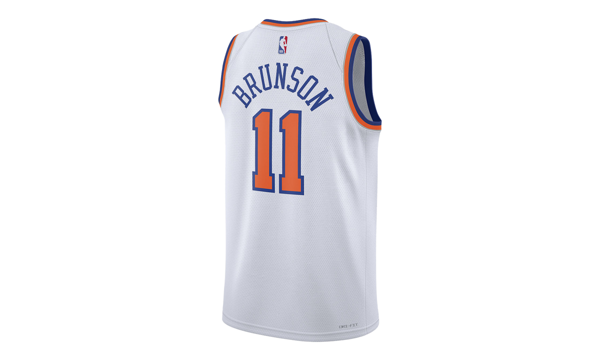 New York Knicks Jalen Brunson Association Edition "White/Blue" DN2087 104