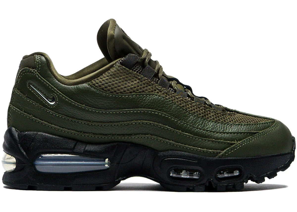 Nike Air Max 95 Big Bubble Cargo Khaki Jewel Swoosh (Women's)