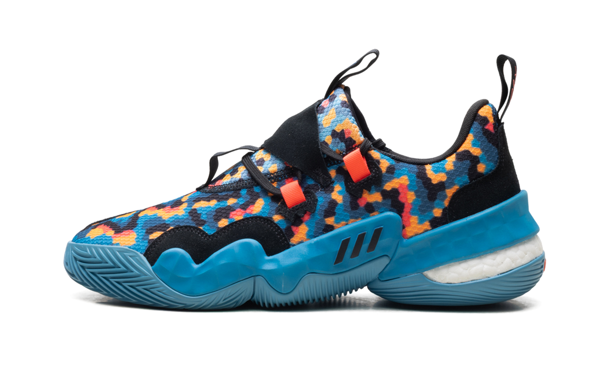 Trae Young 1 Pixel "Core Black Signal Orange" GY0289