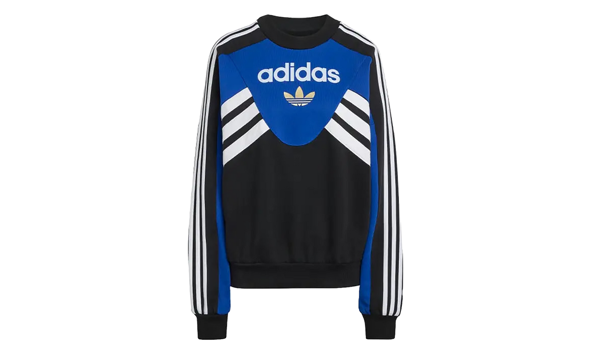 Cutline Crew Sweatshirt WMNS "Royal Blue Black" KD7769