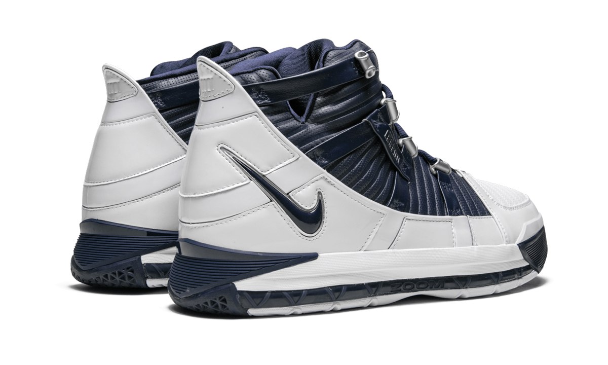 Zoom Lebron 3 QS "White/Navy" AO2434 103