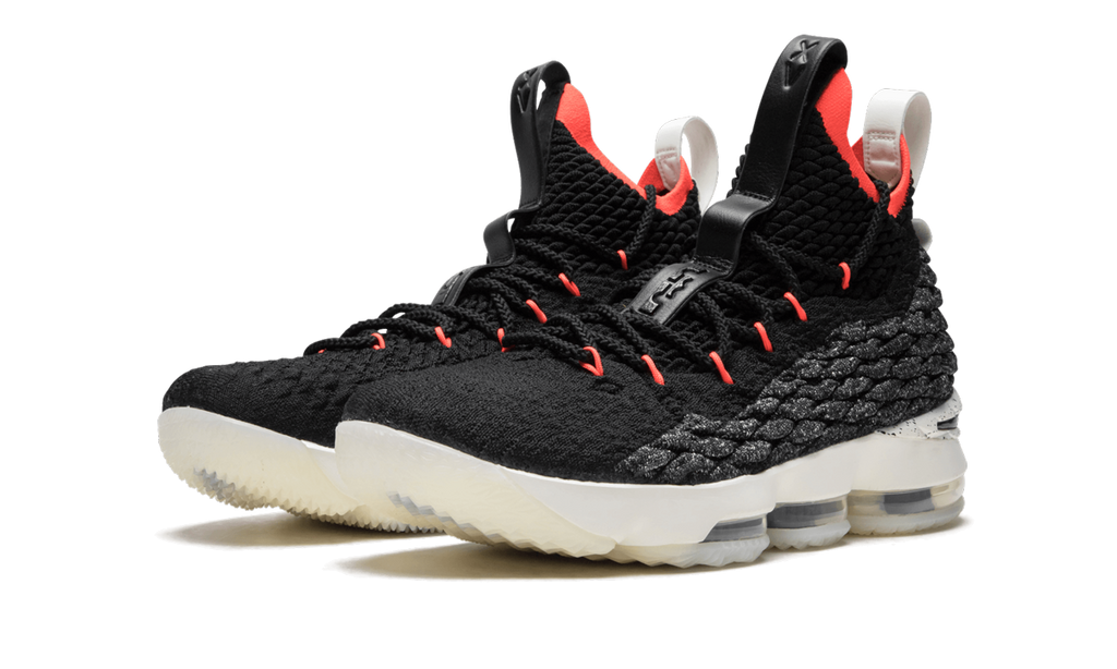 Lebron 15 "Black / Bright Crimson" AQ2363 002
