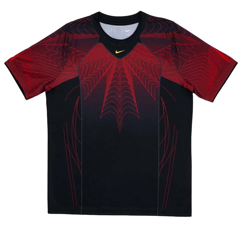 Big Kids Canada x Nike NOCTA Soccer Top - Black/University Red