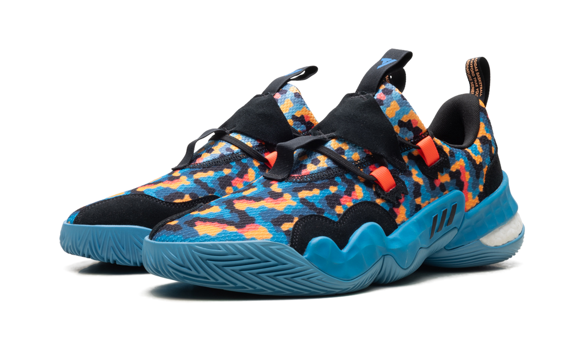 Trae Young 1 Pixel "Core Black Signal Orange" GY0289